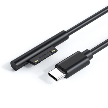 Източник на захранване USB Type C Кабел-адаптер за бързо зарядно устройство PD за Microsoft Surface Pro