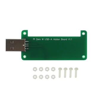 USB-конектор 1XCB с предпазни акрилно калъф за Raspberry Pi Zero или Zero W