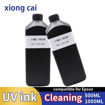 Течност за Почистване на UV мастило Съвместима С Roland Mimaki Ricoh Konica Epson XP600 TX800 L805 L800 Течност За Почистване на Печатащата глава на UV принтер