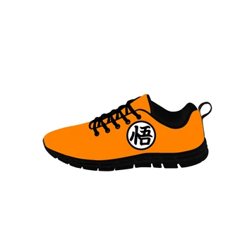 Горещи спортни обувки Dragon Master Goku Wu с логото на Harajuku Мъжки, Женски маратонки за тийнейджъри, обичай Висококачествени маратонки за двойки