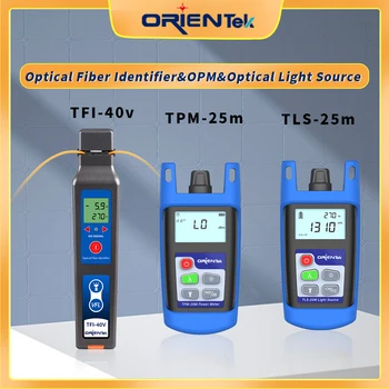 Преносим Мини-Измерване на Оптична Мощност TPM-25M Orientek TLS-25M Однорежимный Източник на Светлина TFI-40V Id Тестер оптичен Кабел