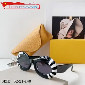 2023-Популярните Висококачествени слънчеви очила Дамски Ацетатные Модерен Дизайнерски марка на Classic Outdoor Driving Star Луксозни Слънчеви очила с UV400