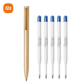 Оригиналната гел писалка Xiaomi Mijia Metal Signature Mi Pen 0,5 мм за подпис PREMC Smooth Swiss Зареждане MiKuni Japanese Ink Business