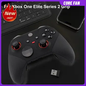 Потребителски Акцентные пръстени, бутон за превключване на профила, Резервни части, с матирано хромирано покритие за гейминг контролер за Xbox One Elite Series 2