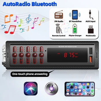 1099 Автомагнитола Bluetooth Безжична MP3 мултимедиен плейър AUX USB FM Стерео аудио плейър Директен доставка