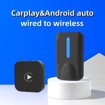 Безжичен Адаптер Carplay Android Auto OEM Carplay Кабелна Безжична Мрежа Бърза Връзка Mini AI Box USB е Plug-и-Play Ключ за Автомобилни Части