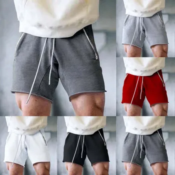 Мъжки Ежедневни Панталони В карирани и шарени, Модерни Тънки Шорти с марката Five Point, Мъжки Баскетболни Шорти, Мъжки Спортни къси Панталони