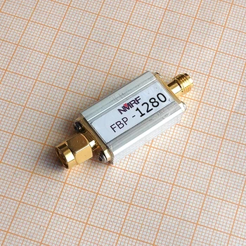 Полосовой филтър 1280 (1220½-1340) Mhz, сверхмалый размер, интерфейс SMA Максимална пропускающая способността на: 10 W (40 dbm) FBP-1280