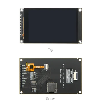 HZWDONE 3,5-инчов TFT LCD Дисплей с Сензорен Екран, Модул 320*480 SPI Сериен за Arduino R3/Mega2560