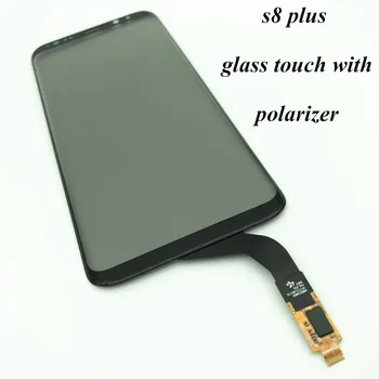 S8 Plus Glass Touch Ламиниран поляризационная фолио за Samsung G955 Смяна на преден стъклен панел на LCD екрана