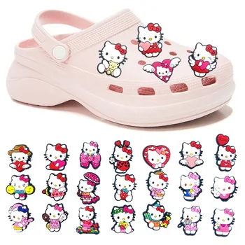 Кралство Зверове Hello Kitty, 1 бр., аксесоари за обувки от аниме 