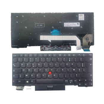 НОВАТА клавиатура за лаптоп на френски/FR за Lenovo ThinkPad X280 A285 L13 Yoga S2 5th S2 Yoga 5th 01YP012 БЕЗ подсветка