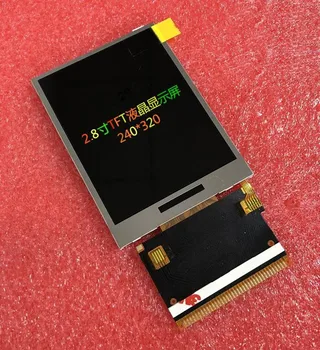 2,8-инчов 37PIN 262K Цветен HD TFT LCD екран HX8347D Drive IC MCU 8-битов паралелен интерфейс 240 (RGB) * 320