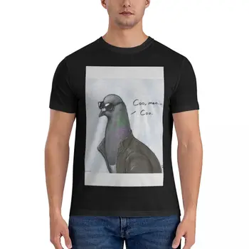 Coo'Man, Coo' PigeonEssential Тениска Мъжки тениски, бързосъхнеща тениска мъжка тениска мъжки високи тениски