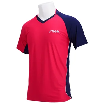 Оригиналната облекло за тенис на маса Stiga, бързосъхнеща тениска, Спортни потници, спортни дрехи, тениски, дрехи