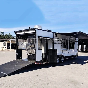 Универсален Мобилен камион за бързо хранене Allbetter, Напълно Оборудван трейлър за обществено хранене