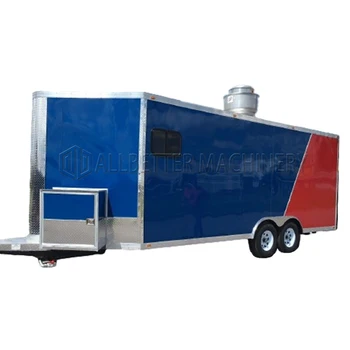 Пътуваща кафене Allbetter, камион за сладолед, Напълно оборудван 16-крак камион хранене-писта С пълно кухненско оборудване