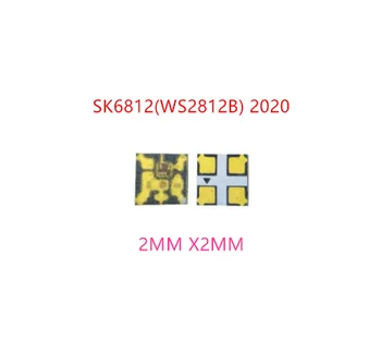 100 ~ 5000 бр. Микро-светодиоди DotStar SK9822/SK6812 2020 Smart SMD RGB LED Matrix контролирани Led Чип APA102/WS2812 2020 LED Ch