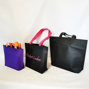 Продажбите на едро 1000 бр./лот, тъкани торби за Многократна употреба за пазаруване без дъно, изработена по поръчка на рекламни дрехи с лого, чанта-тоут