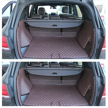 Постелки за багажник на кола нестандартно качество за Mercedes Benz GLE Coupe 250d 350d-2015 водоустойчив килими за багажника, подложка за полагане на карго подложка