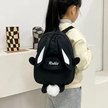 Детска раница с красиви заячьими уши, найлонов училище с чанта в японски стил, леки чанти, училищен чанта за студенти детска градина, детски чанти