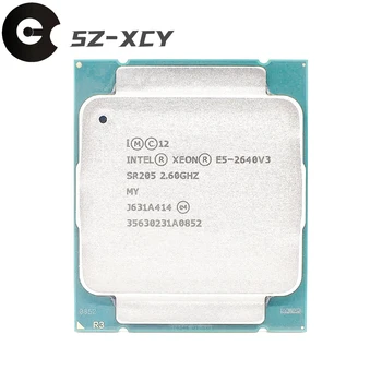 Процесор Intel Xeon E5 2640 V3 SR205 2.6 Ghz, 8-ядрени 90 W, стандарт на цокъла LGA 2011-3, процесора E5 2640V3