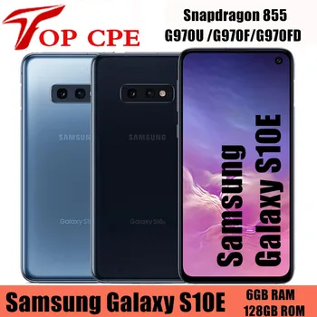 Samsung Galaxy S10e G970U G970F G970FD Snapdragon 855 6 GB RAM И 128 GB ROM Восьмиядерный 5,8 