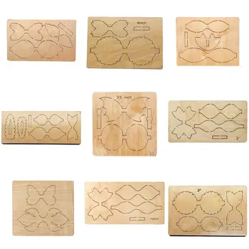Плашки за подстригване дървени плашками Дървен нож, за да се залъгва за обикновените на пазара на машини за щанцоване
