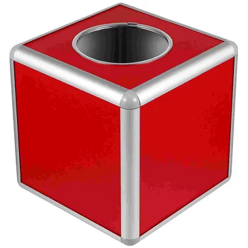 Кутия за томбола Лотерейная скоростна Многофункционална кутия за съхранение на билети квадратна форма Кутия за томбола бонуси под формата на карти за годишните бизнес срещи