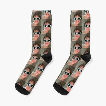 Люис Капальди Със слънчеви очила Чорапи дизайнерски чорапи зимни подарък чорапи Дамски Мъжки
