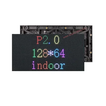 Точен Модул на Дисплея LED пълноцветни RGB малкия тангажа, Панел 128x64 Точки led SMD, Вътрешна Видеостенные Панел HD 256*128mm