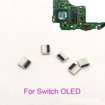 Детайли за подмяна за на Nintendo Switch OLED-клипове за лявото и дясното слайдер