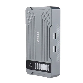 M. 2 NVME SSD RAID Case Твърд Диск HDD 20 Gb/сек, С Две Отделения Корпус на Твърдотелно устройство за съхранение на M-key USB3.2 Gen2 за Windows Macbook PC