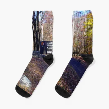 Грейт Смоуки Маунтинс - Чорапи Carolina с анимационни герои, чорапи за спорт и отдих, чорапи за голф, Мъжки чорапи, Дамски