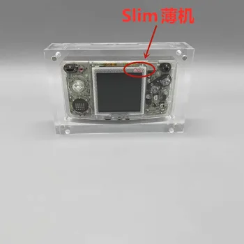 Акрилна конзола магнитна смукателна делото за дисплея на скоростната кутия за съхранение на Neo Geo Pocket Color Thin Machine За дебелото машина NGPC