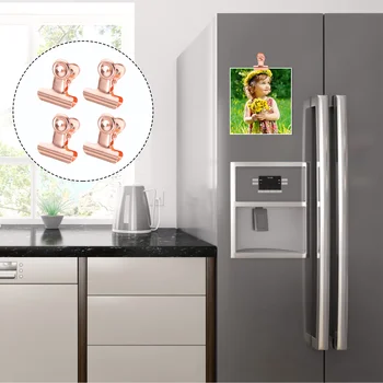 Магнитна скоба за показване на снимки, Календари, магнитни дъски, скоба, за да магнит за хладилник, Магнит за хладилник 2,5 х 2 см