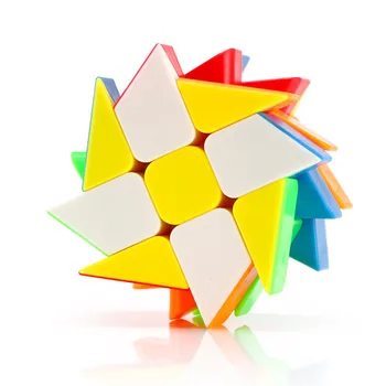 MoYu Meilong Cubing Клас Вятърна Мелница Куб 3x3 Магически Куб Без Етикети Кубчета-Пъзел Професионални Високоскоростни Забавни Играчки