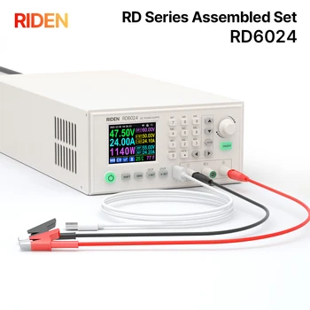 RIDEN RD6024 Монтиран комплект 60V 24A USB променлив ток в постоянен с регулируем Понижаващ Напрежение Тенис на Лаборатория за захранване стъпка надолу конвертор 1140 W 1440 W