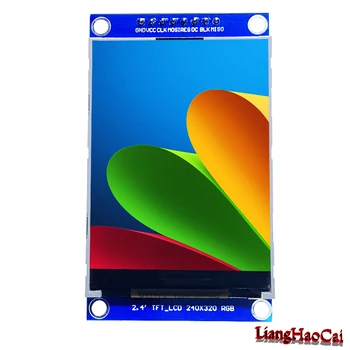 2,4-инчов Модул LCD дисплей ILI9341 Базова такса печатна платка, 8-пинов Без Допир 11P Тъчпад С Широк зрителен Ъгъл 4-жични интерфейс SPI