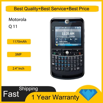 Отключени Motorola Q 11 GSM 850 / 900 / 1800 / 1900 Обновен мобилен телефон 1 година Гаранция Телефон само на английски език