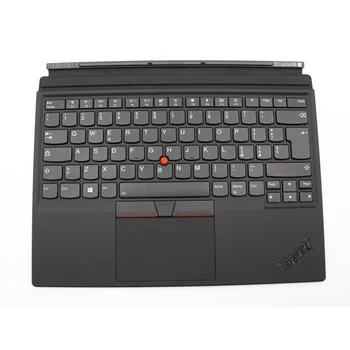 Нови оригинални външна клавиатура за лаптоп Lenovo ThinkPad X1 Tablet Gen3 Thin Keyboard ASM UK English 01AW857