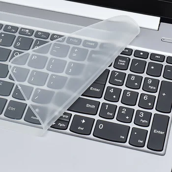 Универсална защитно покритие на клавиатурата на лаптопа 12-17 См, Водоустойчив Пылезащитная Силиконова Защитно фолио за лаптоп клавиатура