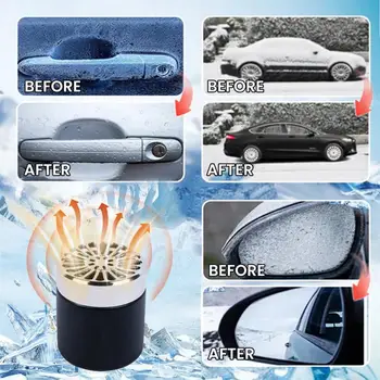 Автоматичен инструмент за отстраняване на снега от предното стъкло на превозното средство, средство за топене на сняг и отстраняване на замъгляване, бърз и удобен противообледенительный нагревател