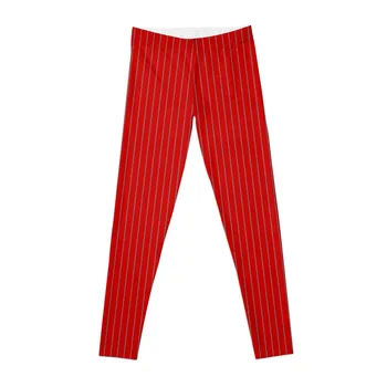 Червени в сивата лента, гамаши Женски с висока талия Дамски спортни дрехи Дамски гамаши