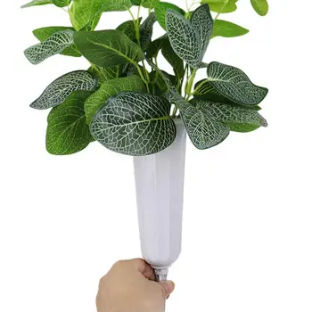 Универсална цветя ваза Сиво ваза от надгробни плочи, устойчиви на корозия, не деформируемая плака Гробище Кладбищенская ваза