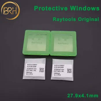 Оригинални Лазерни Защитни Лещи Raytools/Windows 27,9x4,1 мм За Машини лазерно рязане Raytools BT240S BM111 Bodor